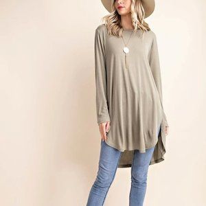 Sage green tunic